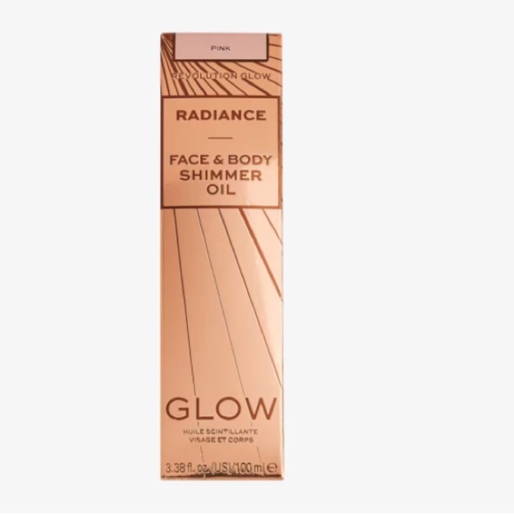 NEW Radiance Face and Body Shimmer Oil Warm Bronze  3.38fl oz - Picture 2 of 4